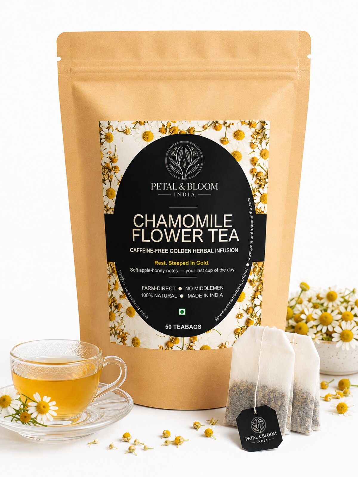 Chamomile Infusion — Chamomile Flower Tea