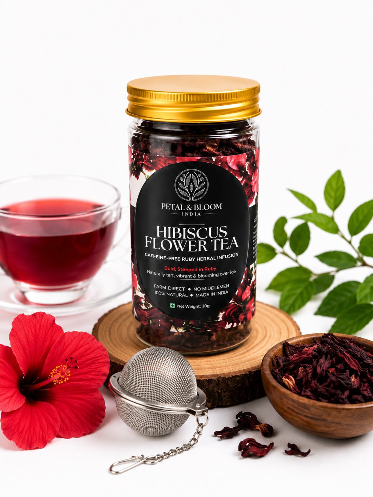 Hibiscus Infusion 30g bottle