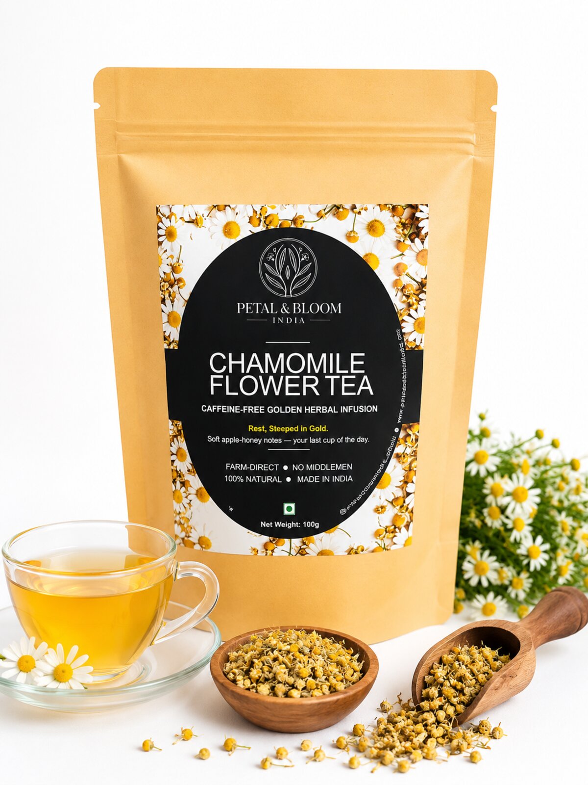 Chamomile Infusion — Chamomile Flower Tea