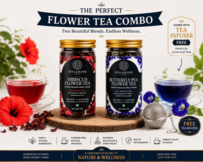 Hibiscus & Butterfly Pea Combo — Jars