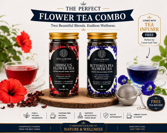Hibiscus & Butterfly Pea Combo — Jars