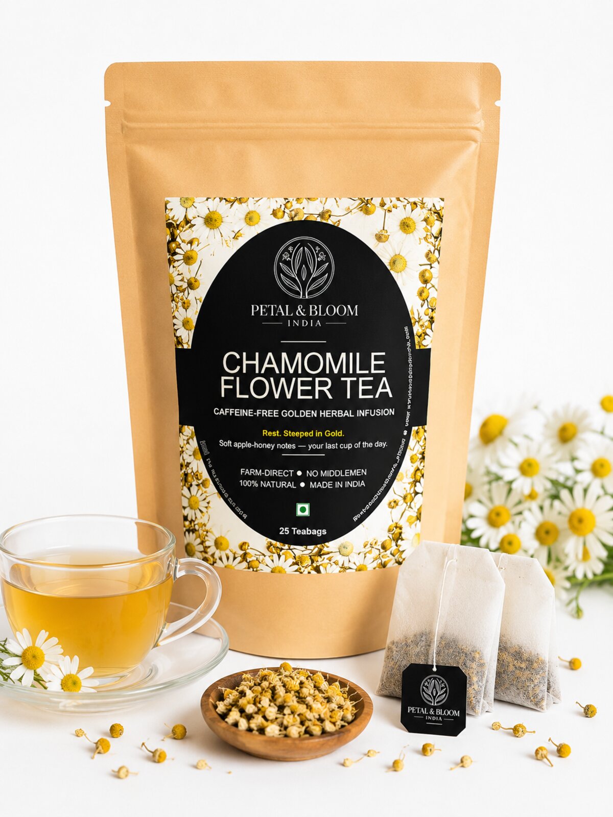 Chamomile Infusion — Chamomile Flower Tea