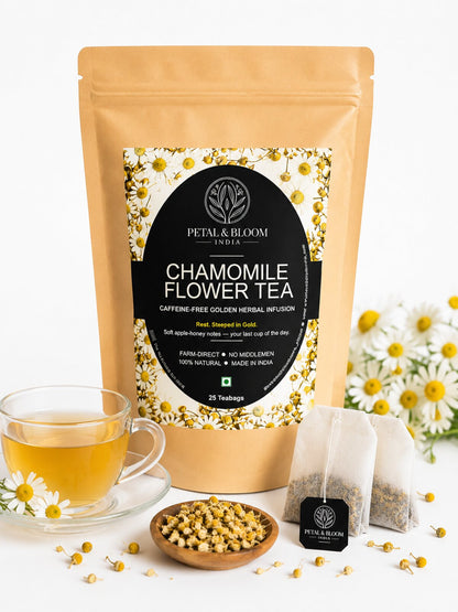 Chamomile Infusion — Chamomile Flower Tea