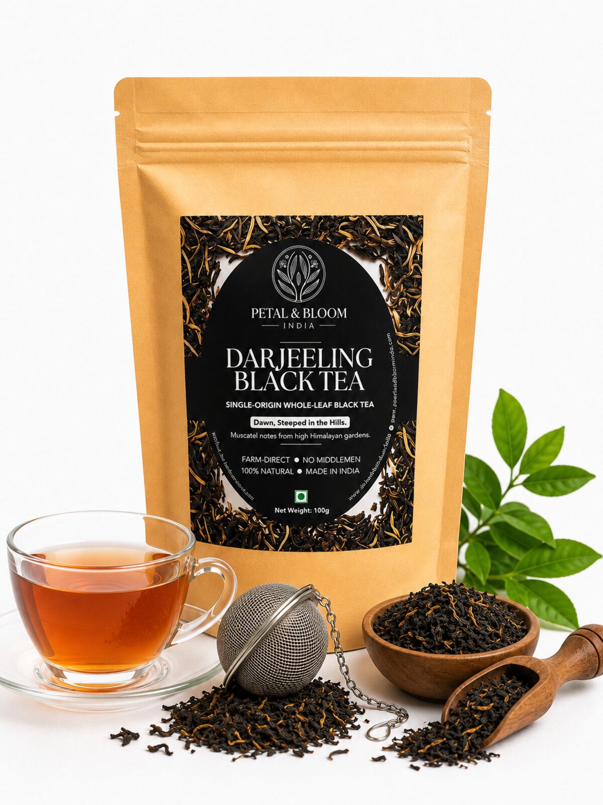 Darjeeling Black Tea 100g pouch